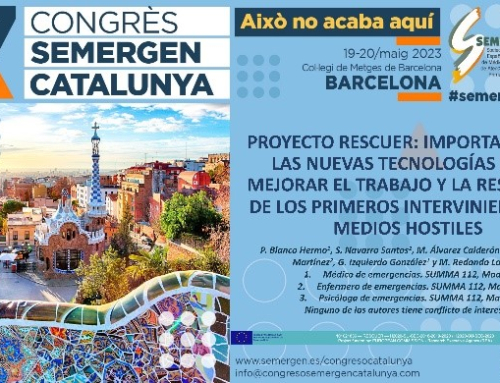 RESCUER @ 7th SEMERGEN Catalonia Congress